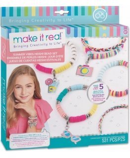 Make it Real Summer Vibes Heishi Bead Set