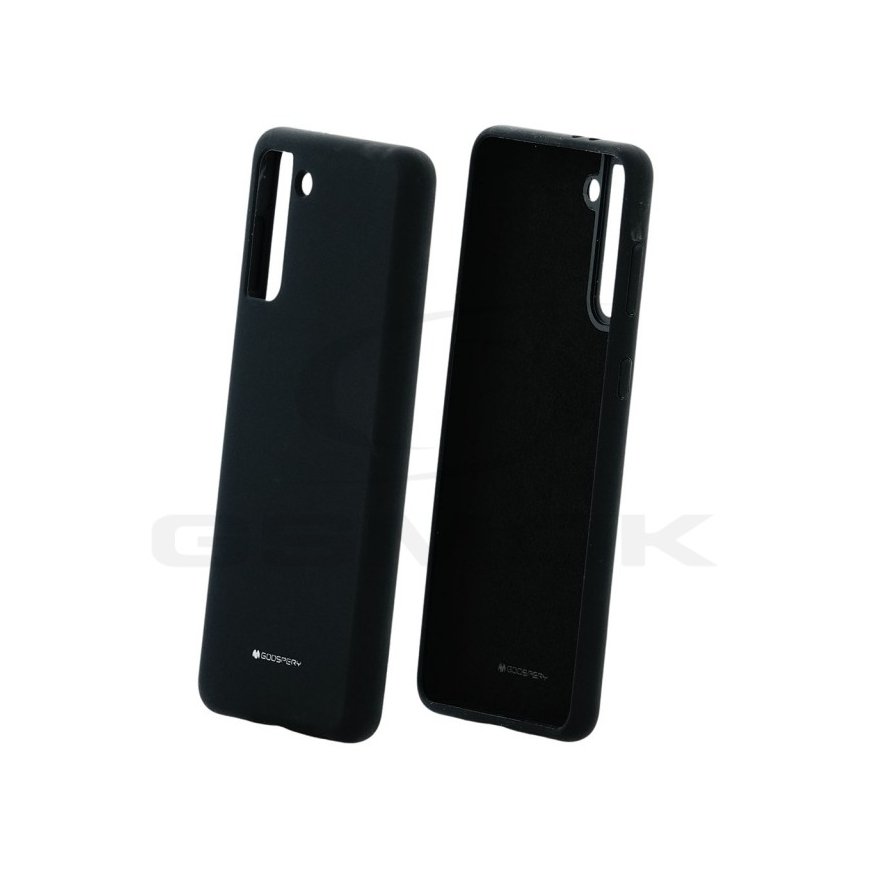 Mercury Silicone Samsung S21+ G996 czarny|black