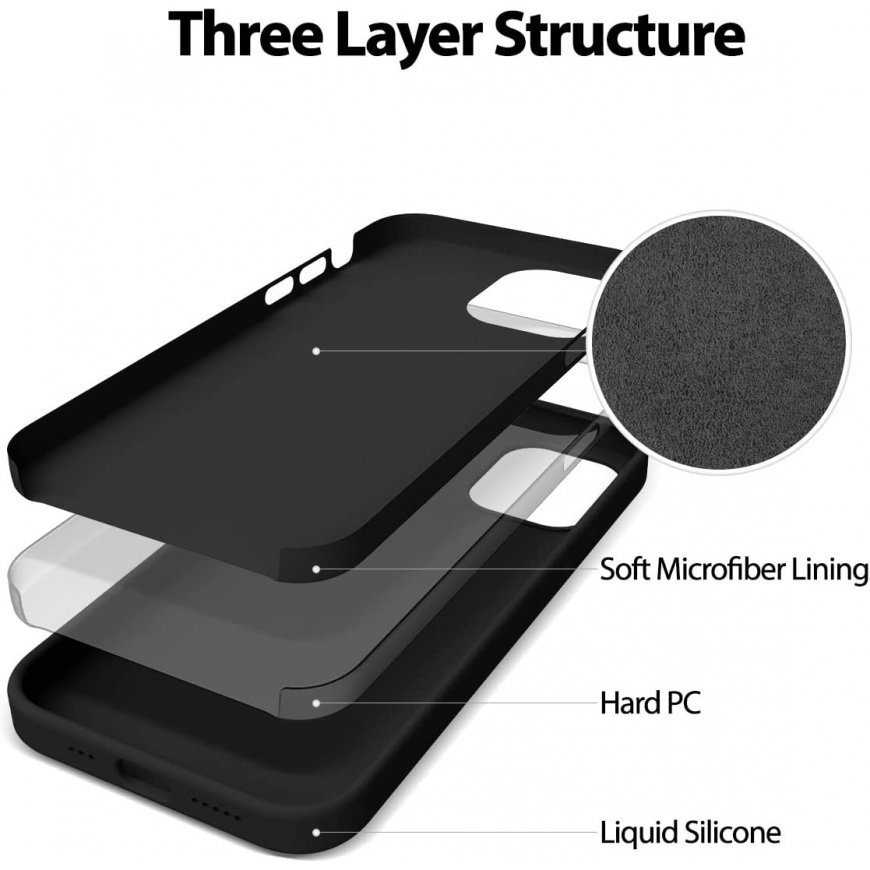 Mercury Silicone Samsung S21+ G996 czarny|black – 2