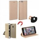 Etui Smart Magnet book Samsung M33 5G złoty|gold
