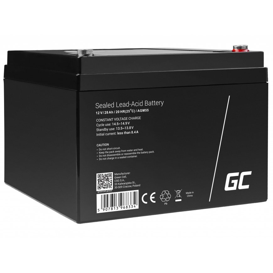 AGM GEL Batterie 6V 1.2Ah Blei Akku Green Cell for Alarmsysteme und Spielzeug – 5