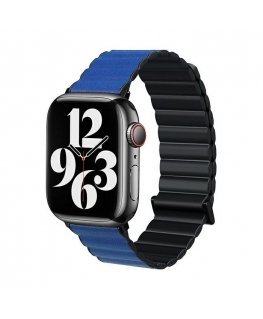 Beline pasek Apple Watch Magnetic Pro 38|40|41mm czarno|niebiesk
