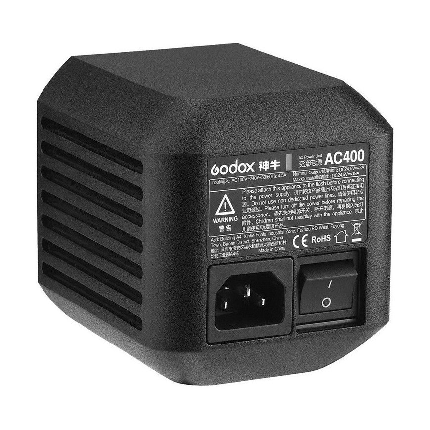 Godox AD400Pro power adapter/inverter Indoor Black – 2