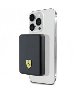Ferrari Powerbank FEPB5MNCAK 15W 5000mAh czarny|black Metal Logo