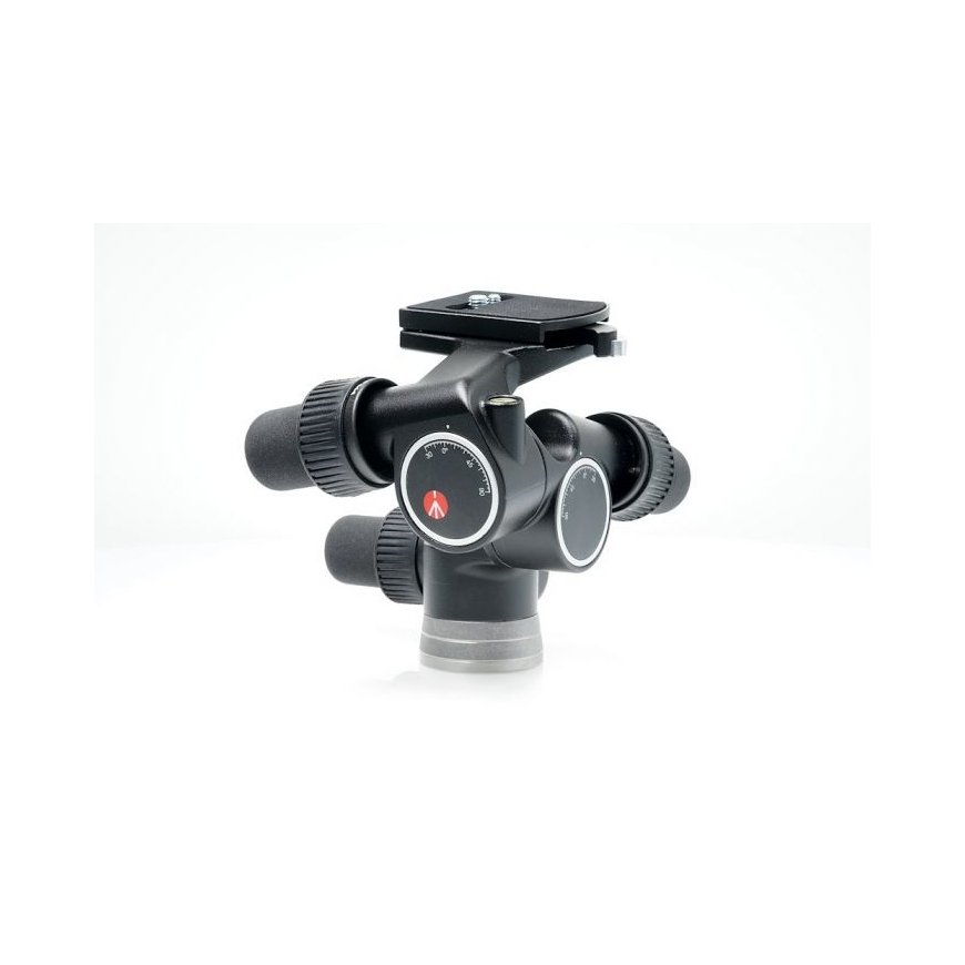 Manfrotto 405 trijkāja galviņa Melns Alumīnijs
