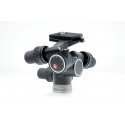 Manfrotto 405 trikojo galva Juoda Aliuminis 1/4, 3/8" Manfrotto 405 trikojo galva Juoda Aliuminis 1/4, 3/8"