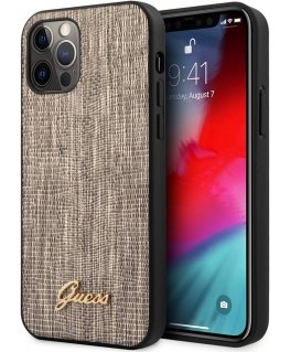 Guess GUHCP12MPCUMLLIGO Lizard Cover For Apple iPhone 12 | 12 Pr