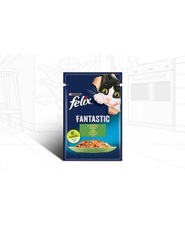 Felix 7613039786710 mitrā kaķu barība 85 g