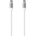 Forever cable USB-C - USB-C 1,2 m 3A 20W WHP12320 white Forever cable USB-C - USB-C 1,2 m 3A 20W WHP12320 white