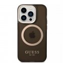 Guess Translucent MagSafe Compatible Case for iPhone 14 Pro Max Guess Translucent MagSafe Compatible Case for iPhone 14 Pro Max