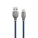 Forever Tornado cable USB - USB-C 1,0 m 3A navy blue Forever Tornado cable USB - USB-C 1,0 m 3A navy blue