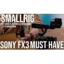 SmallRig 3490 Extension Rig do Sony FX3/FX30 XLR Handle SmallRig 3490 Extension Rig do Sony FX3/FX30 XLR Handle