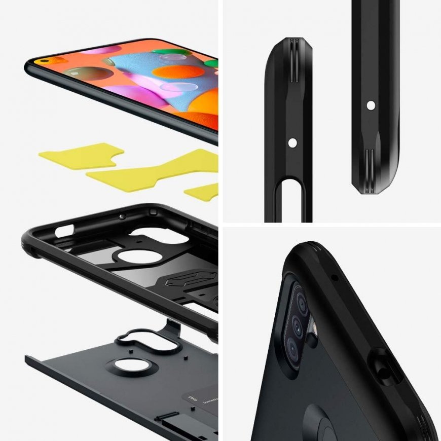 Spigen Armor XP чехол для мобильного телефона 16,3 cm (6.4") Крышка Черный, Металлический – 2
