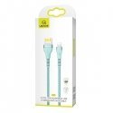 USAMS Kabel pleciony U33 lightning 1,2m 2A Fast Charging niebies USAMS Kabel pleciony U33 lightning 1,2m 2A Fast Charging niebies