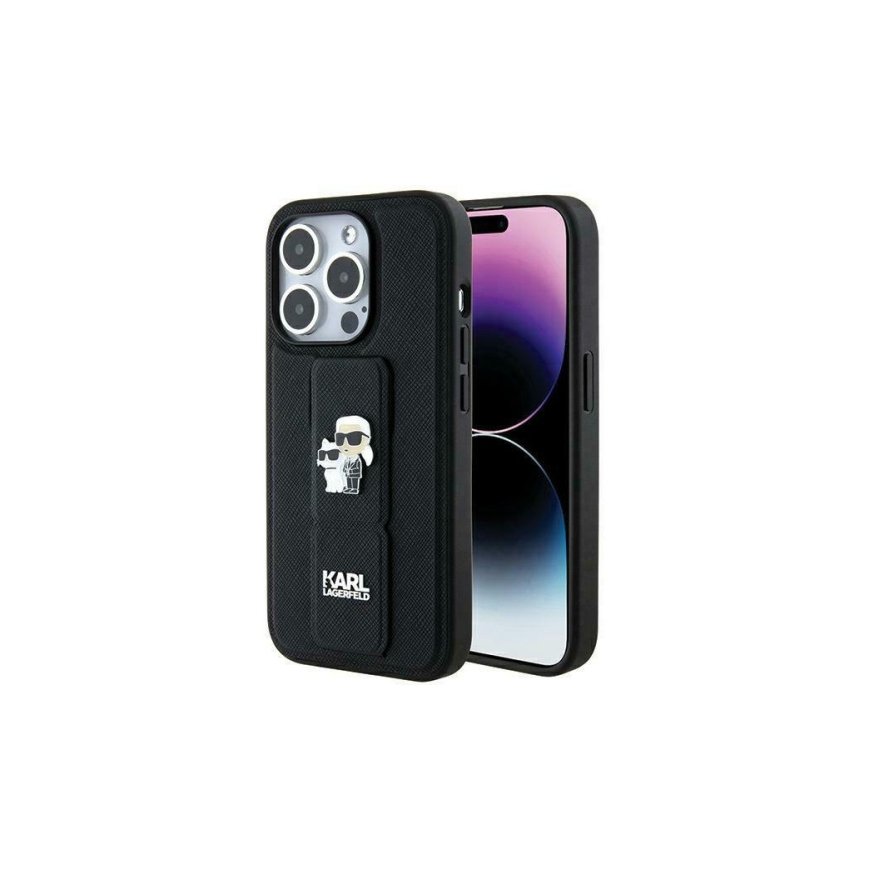 Karl Lagerfeld KLHCP13LGSAKCPK iPhone 13 Pro | 13 6.1" czarny|bl – 2