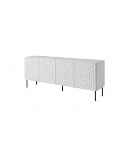 Cama Skrynia HOLE 190x40,5x74,5 cm balta matinė