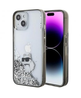 Karl Lagerfeld KLHCP15SLKCNSK iPhone 15 6.1" transparent hardcas
