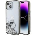 Karl Lagerfeld KLHCP15SLKCNSK iPhone 15 6.1" transparent hardcas Karl Lagerfeld KLHCP15SLKCNSK iPhone 15 6.1" transparent hardcas