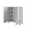 Cama Shelving ABETO 100.5 x 40 x 121.5 cm white/gloss white Cama Shelving ABETO 100.5 x 40 x 121.5 cm white/gloss white
