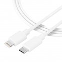 Tactical Smooth Thread Cable USB-C|Lightning 1m White Tactical Smooth Thread Cable USB-C|Lightning 1m White