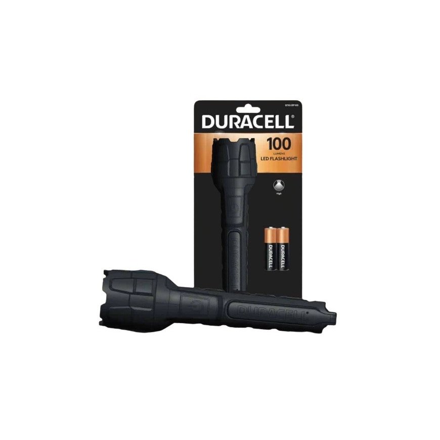 Rubber flashlight 100 LM 2AA – 2