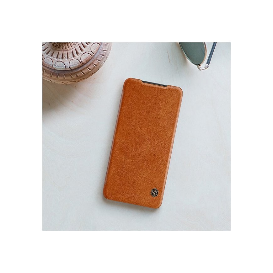 Nillkin Qin for Xiaomi Redmi Note 9T brown – 2