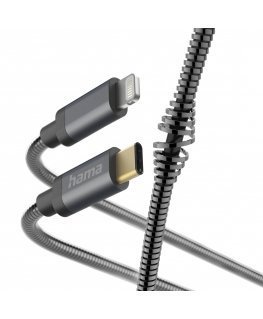 Hama Metal 1,5 m Antracitas