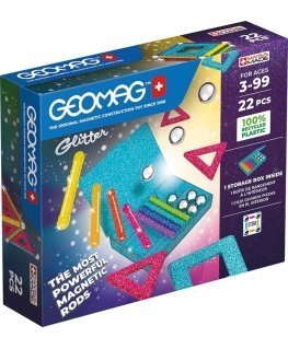 Geomag Glitter Panels Recycled Neodymium magnet toy
