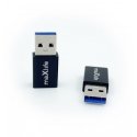MaXlife OEM0002301 kabelių lizdinio / kištukinio jungčių tipo keitiklis USB-C USB-A Juoda