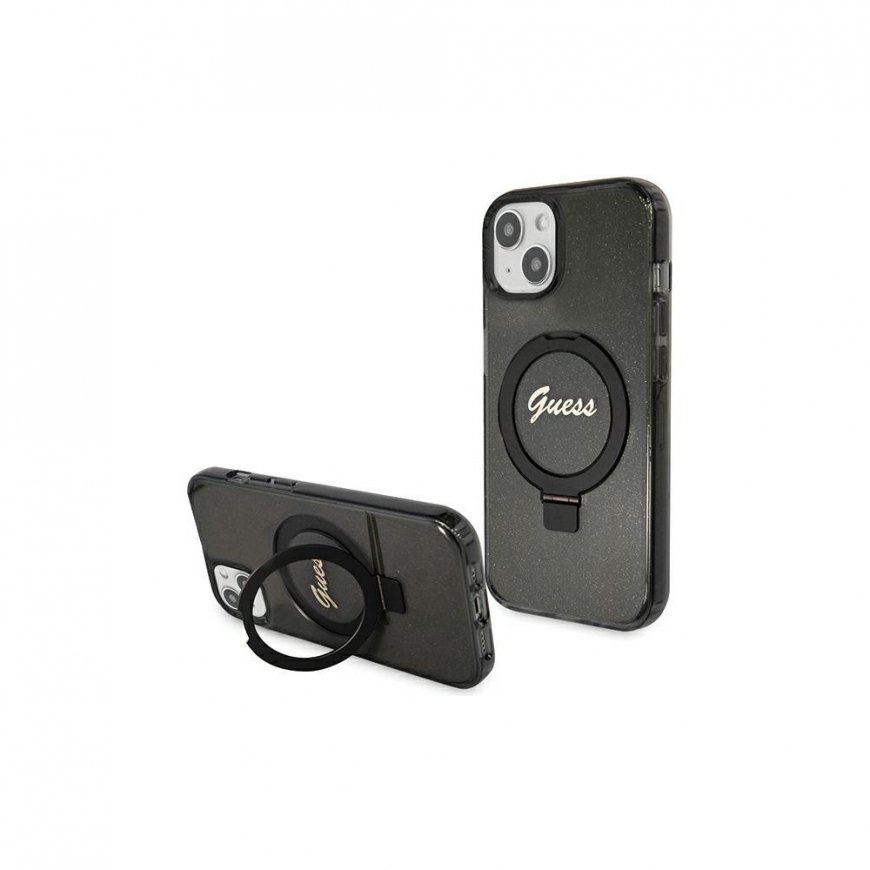 Guess GUHMP13MHRSGSK iPhone 13 | 14 | 15 6.1" czarny|black hardc – 2
