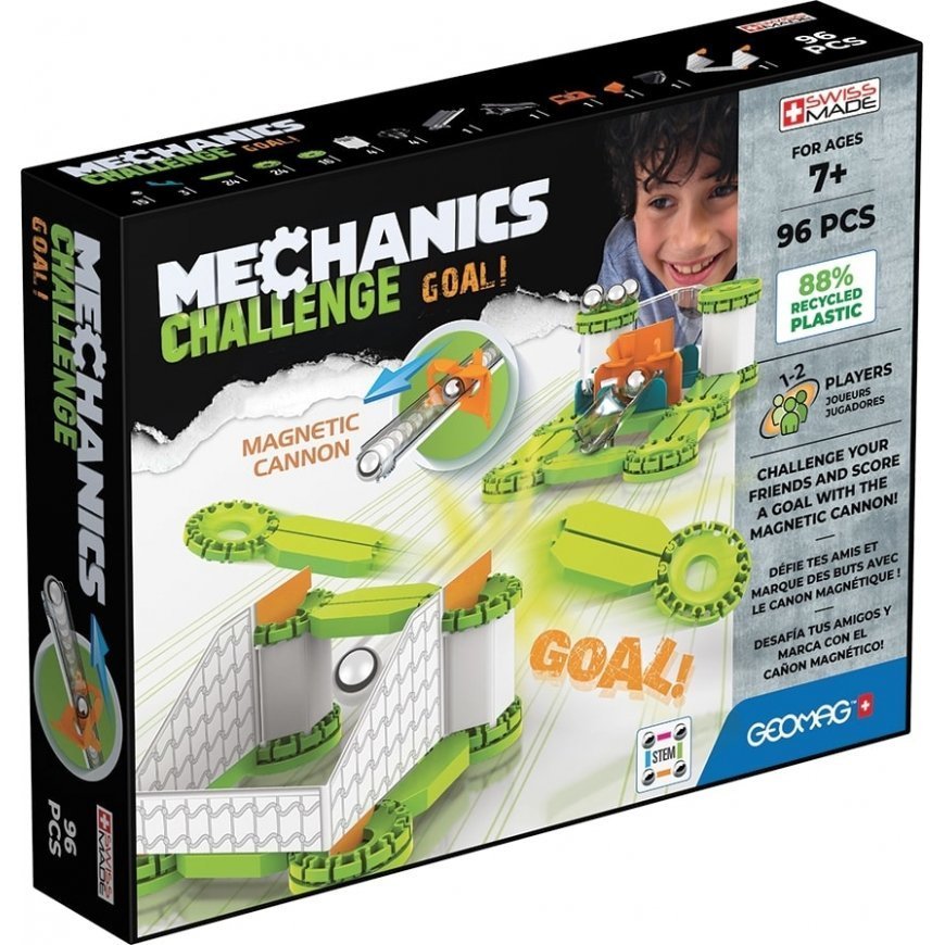 Geomag Mechanics Recycled Challenge Goal! Neodīma
