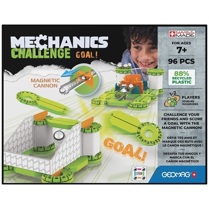 Geomag Mechanics Recycled Challenge Goal! Neodüümmagnetiga mänguasi – 3