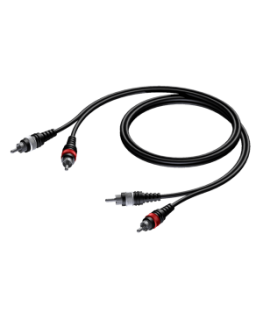 PROCAB CAB800/1.5 2 x RCA/Cinch męskie - 2x RCA/Cinch męskie 1,5 ma
