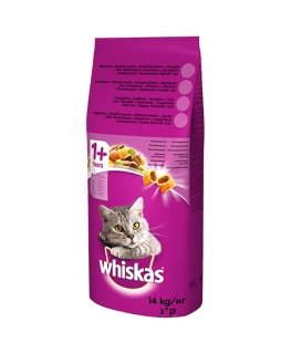 ‎Whiskas 5900951014390 kuivtoit kassile 14 kg Täiskasvanu Tuunikala