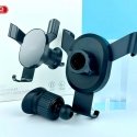 XO car holder 126 silver-black for air outlet XO car holder 126 silver-black for air outlet