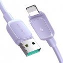 Lightning - USB 2.4A cable 1.2m Joyroom S-AL012A14 - purple Lightning - USB 2.4A cable 1.2m Joyroom S-AL012A14 - purple