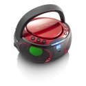 Lenco SCD-550 Digital 3.6 W FM Red MP3 playback