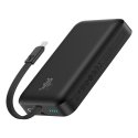 Baseus mini power bank 5000mAh 20W + USB-C cable (20V|3A) - whit Baseus mini power bank 5000mAh 20W + USB-C cable (20V|3A) - whit