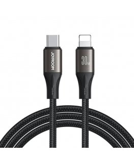 Cable Joyroom Light-Speed USB-C to Lightning SA25-CL3, 30W, 1.2m (black)