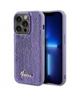 Guess GUHCP13XPSFDGSU iPhone 13 Pro Max 6.7" fioletowy|purple ha