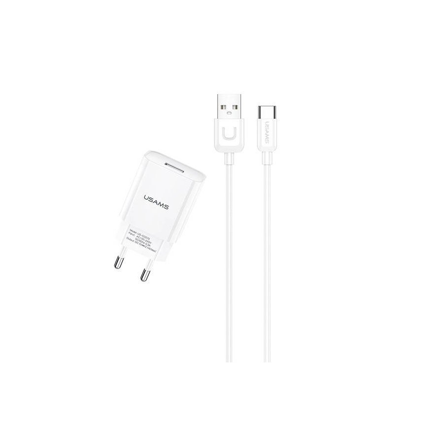 USAMS Ład. siec. 1xUSB-C T34 20W