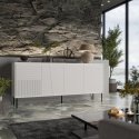 4D ABI kumode 200x45x88 matēta balta 4D ABI kumode 200x45x88 matēta balta