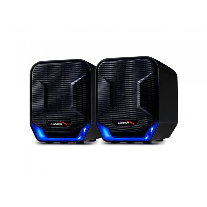 Audiocore AC865 skaļrunis 2 joslu Melns Vadu 3 W