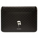 Karl Lagerfeld Sleeve KLCS14SAKHPKK 14" czarny|black Saffiano Mo Karl Lagerfeld Sleeve KLCS14SAKHPKK 14" czarny|black Saffiano Mo