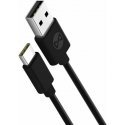 Forever cable USB - USB-C 1,0 m 3A black Forever cable USB - USB-C 1,0 m 3A black