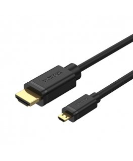 UNITEK Y-C182 HDMI cable 2 m HDMI Type D (Micro) HDMI Type A (Standard) Black