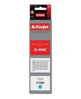 Activejet AC-G490C tintes kārtridžs 1 pcs Saderība Augsta (XL) produktivitāte Tirkīzzils