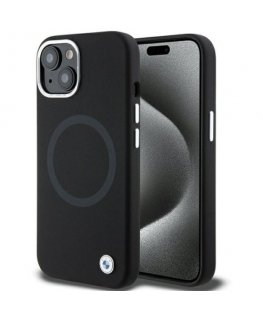 BMW BMHMP15MSILBK2 Back Case for Apple iPhone 15 Plus / 14 Plus