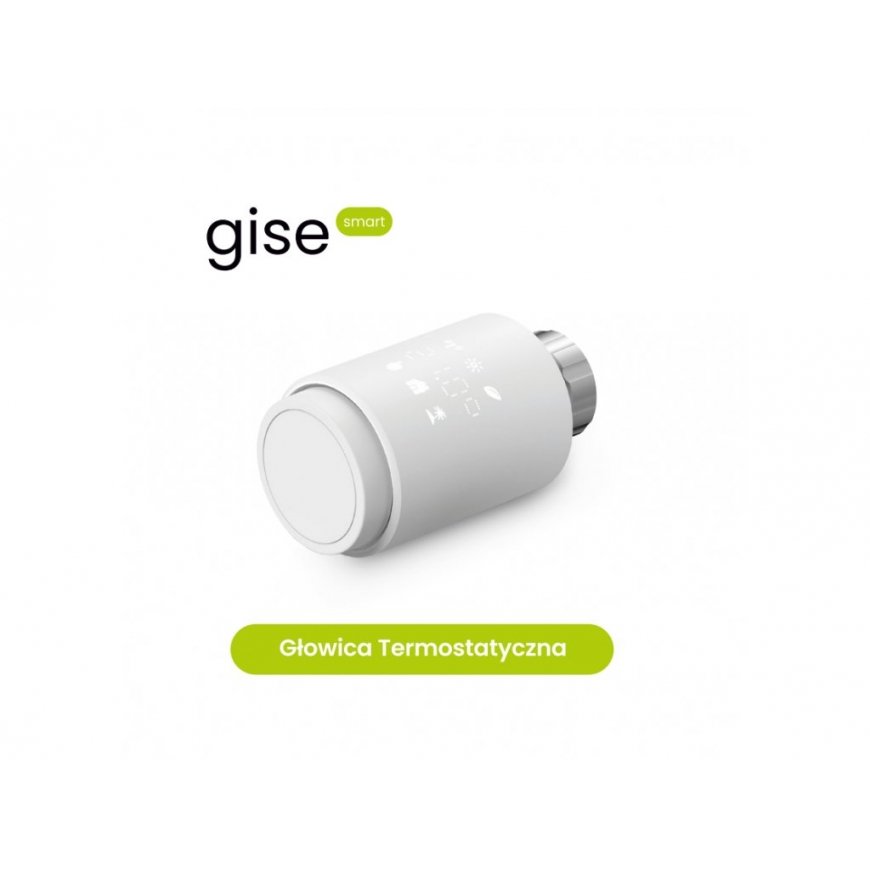 GISE Głowica thermostatyczna Tuya Zigbee GTV-ZB