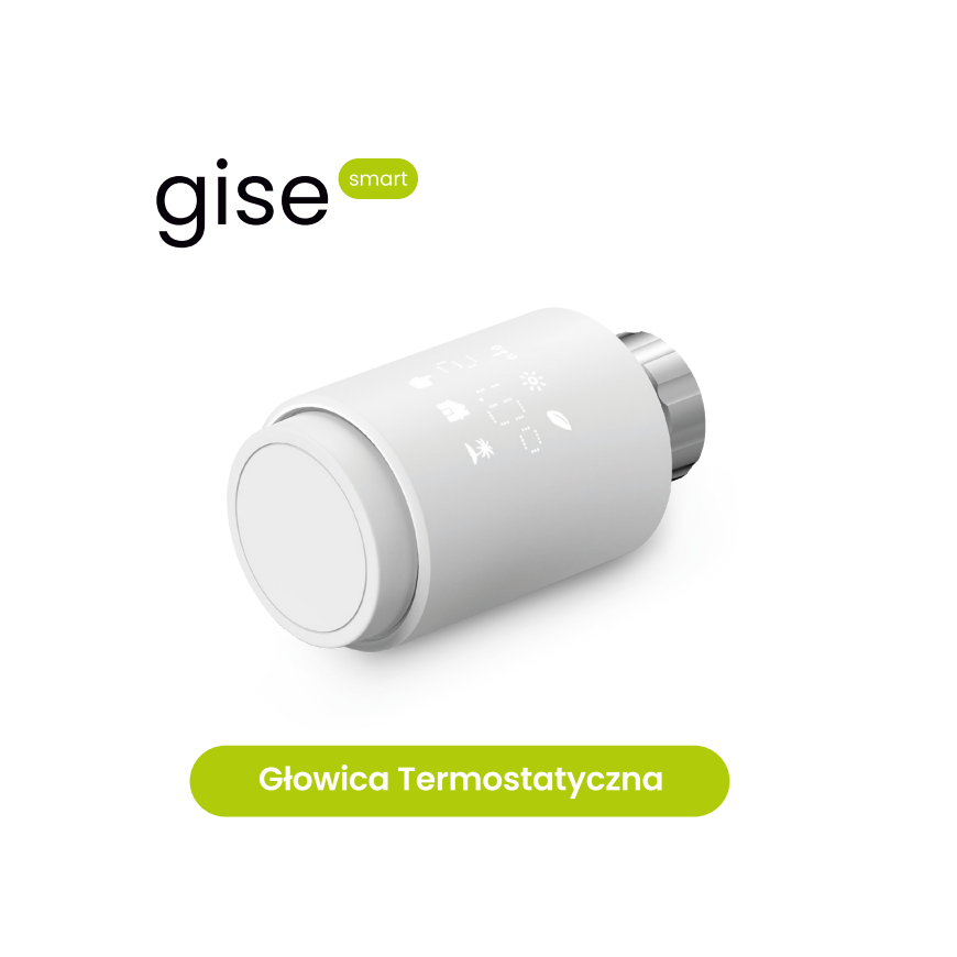 GISE Głowica termostatyczna Tuya Zigbee GTV-ZB – 2